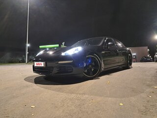2013 Porsche Panamera 4S I Рестайлинг, чёрный, 3050000 рублей, вид 1