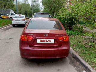 2007 Hyundai Elantra IV (HD), красный, 320000 рублей, вид 4