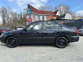 2008 Hyundai Accent ТагАЗ II, чёрный, 425000 рублей, вид 3
