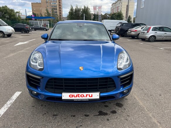2018 Porsche Macan I, синий, 3500000 рублей - вид 2