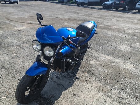2002 Triumph Speed Four, синий, 320000 рублей, вид 2