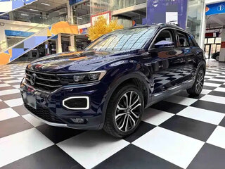 2022 Volkswagen T-Roc I (China Market), синий, 1250000 рублей, вид 1