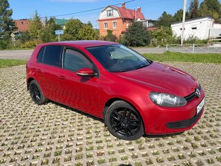 2010 Volkswagen Golf VI, красный, 550000 рублей, вид 4