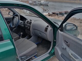 2003 Hyundai Accent ТагАЗ II, зелёный, 180000 рублей, вид 4
