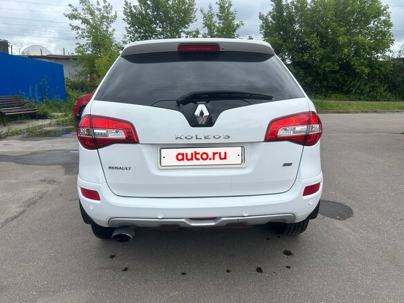 2012 Renault Koleos I Рестайлинг, белый, 1070000 рублей - вид 2