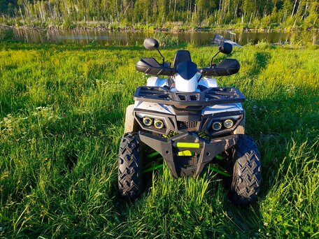 2021 Motoland Wild Track 200, белый, 125000 рублей, вид 4