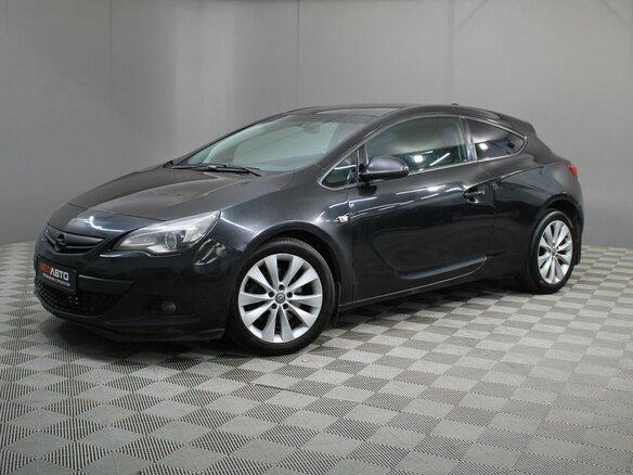2012 Opel Astra GTC J Рестайлинг, чёрный, 599000 рублей - вид 1