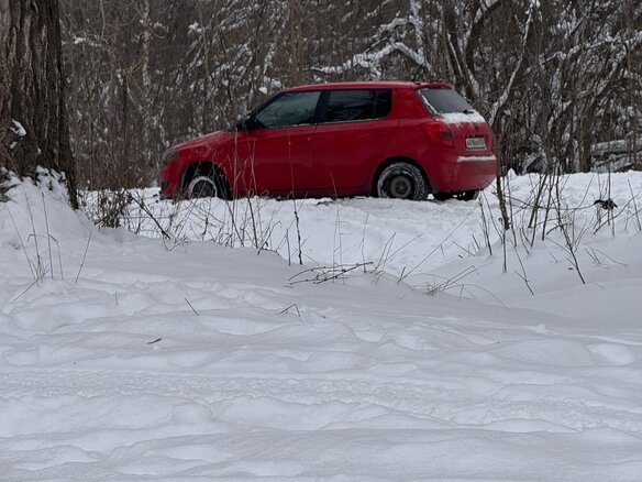 2013 Skoda Fabia II Рестайлинг, красный, 660000 рублей - вид 9