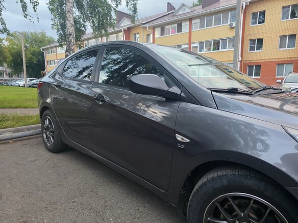 2013 Hyundai Solaris I, чёрный - вид 6