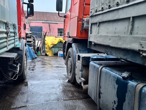 1994 DAF 95, оранжевый, 700000 рублей - вид 3