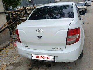 2013 Lada (ВАЗ) Granta I, белый, 280000 рублей, вид 3