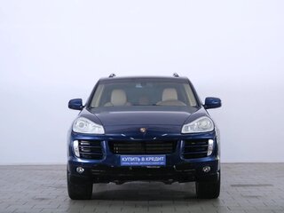 2008 Porsche Cayenne I Рестайлинг (957), синий, 1089000 рублей, вид 2