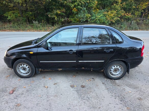 2011 Lada (ВАЗ) Kalina I, чёрный, 145000 рублей - вид 6