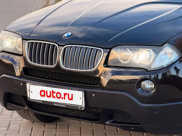 2008 BMW X3 25i I (E83) Рестайлинг, чёрный, 950000 рублей - вид 4