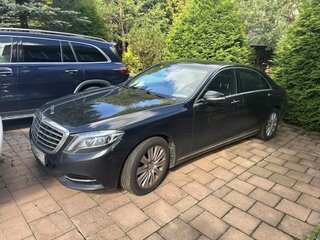 2016 Mercedes-Benz S-Класс 350 CDI BlueTEC Long 7G-TRONIC VI (W222, C217), чёрный, 3850000 рублей, вид 1