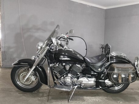2009 Yamaha XVS1100, чёрный, 485000 рублей, вид 1