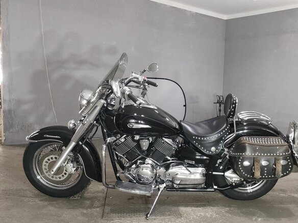 2009 Yamaha XVS1100, чёрный, 485000 рублей