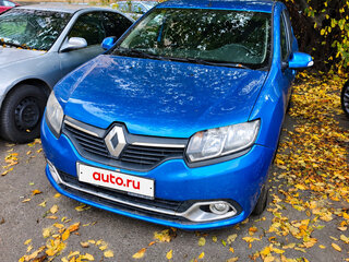 2015 Renault Logan II, синий, 660000 рублей, вид 1