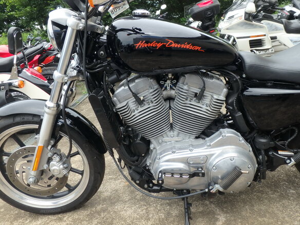2013 Harley-Davidson Sportster 883, чёрный, 680000 рублей - вид 10