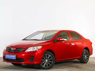 2013 Toyota Corolla X (E140, E150) Рестайлинг, красный, 1429000 рублей, вид 3