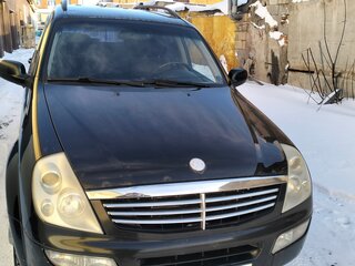 2006 SsangYong Rexton I, чёрный, 700000 рублей, вид 1