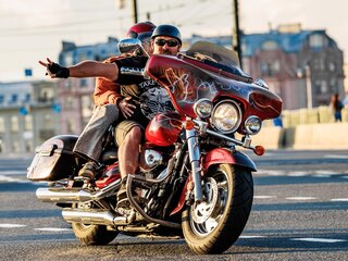 2007 Suzuki Boulevard C90, красный, 495000 рублей, вид 2
