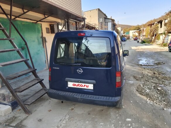 2008 Opel Combo C Рестайлинг, синий, 400000 рублей - вид 2