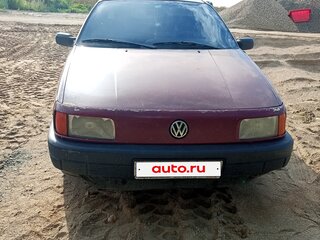 1990 Volkswagen Passat B3, пурпурный, 150000 рублей, вид 2