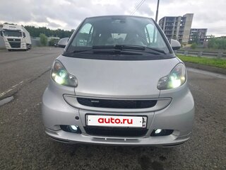2008 Smart Fortwo Brabus II, серебристый, 750000 рублей, вид 3