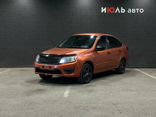 2014 Lada (ВАЗ) Granta I, оранжевый, 180000 рублей, вид 1