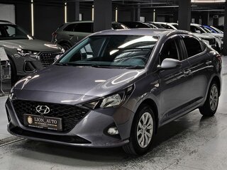 2020 Hyundai Solaris II Рестайлинг, серый, 1580000 рублей, вид 3
