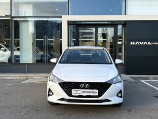 2021 Hyundai Solaris II Рестайлинг, белый, 1479000 рублей, вид 2