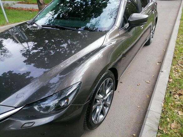2016 Mazda 6 III (GJ) Рестайлинг, коричневый, 1900000 рублей - вид 12