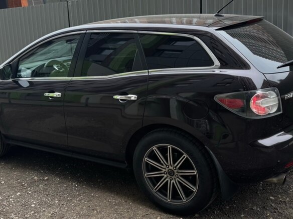 2008 Mazda CX-7 I, чёрный, 840000 рублей