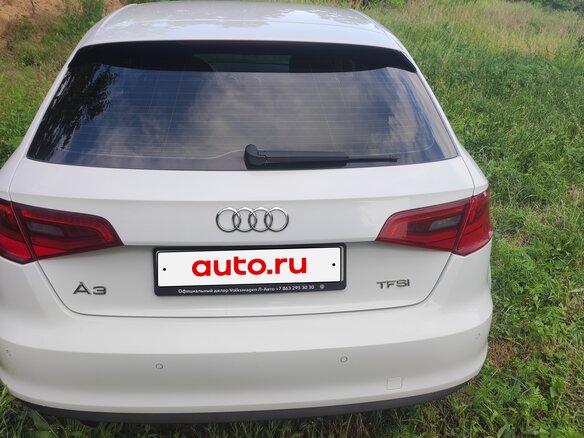 2014 Audi A3 III (8V), белый, 1300000 рублей - вид 4