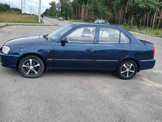 2010 Hyundai Accent ТагАЗ II, синий, 490000 рублей, вид 3