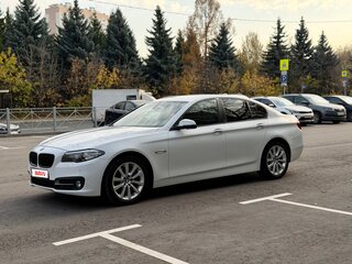 2014 BMW 5 серии 525d xDrive VI (F10/F11/F07) Рестайлинг, белый, 1750000 рублей, вид 3
