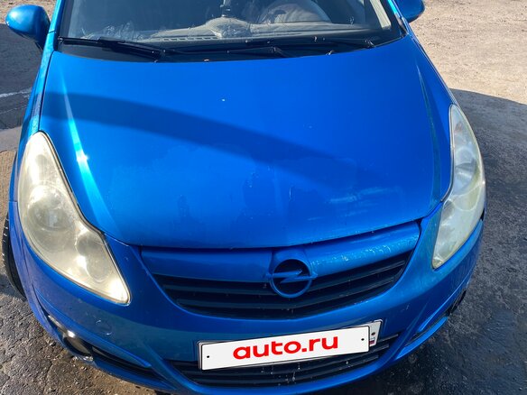 2010 Opel Corsa D Рестайлинг I, синий, 370000 рублей