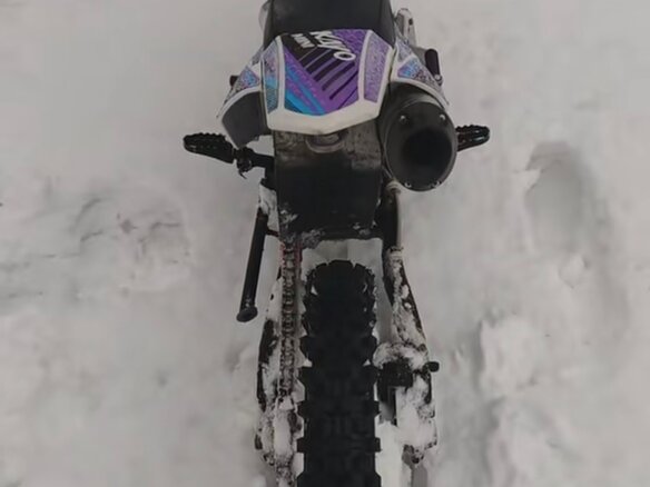 2024 Kayo Mini KMB YX125EM, фиолетовый, 68000 рублей - вид 2