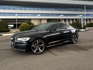 2015 Audi A6 IV (C7) Рестайлинг, чёрный, 2400000 рублей, вид 1