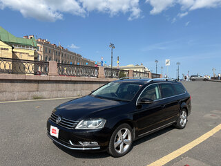 2012 Volkswagen Passat B7, чёрный, 1090000 рублей, вид 2