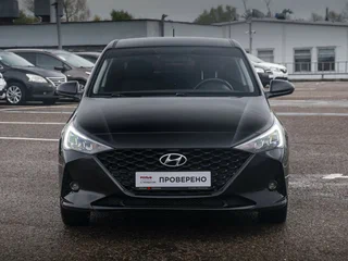 2021 Hyundai Solaris II Рестайлинг, чёрный, 1538000 рублей, вид 2