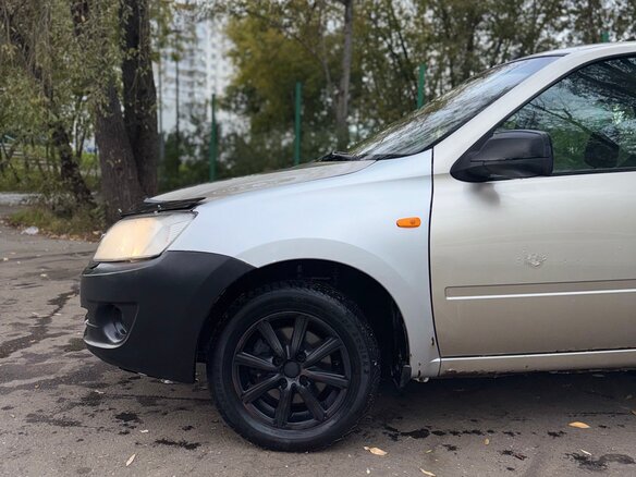 2013 Lada (ВАЗ) Granta I, бежевый, 245000 рублей - вид 6