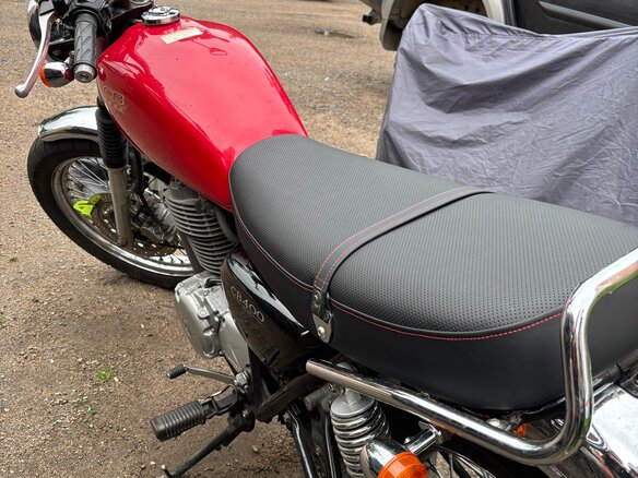 2001 Honda CB 400SS, красный, 300000 рублей - вид 7