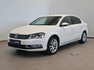 2012 Volkswagen Passat B7, белый, 1310000 рублей, вид 1