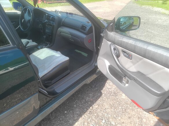 2003 Subaru Outback II, зелёный, 375000 рублей - вид 13