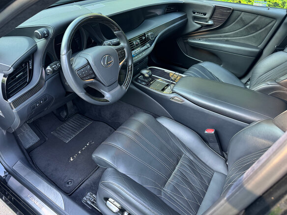 2018 Lexus LS 350 V, чёрный, 3750000 рублей - вид 12