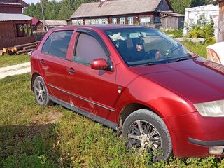 2001 Skoda Fabia I, красный, 220000 рублей, вид 5