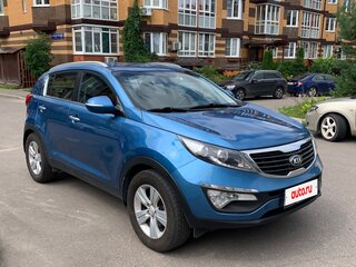 2013 Kia Sportage III, голубой, 1400000 рублей, вид 2