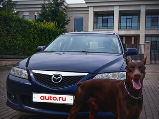 2004 Mazda 6 I (GG), синий, 385000 рублей, вид 1